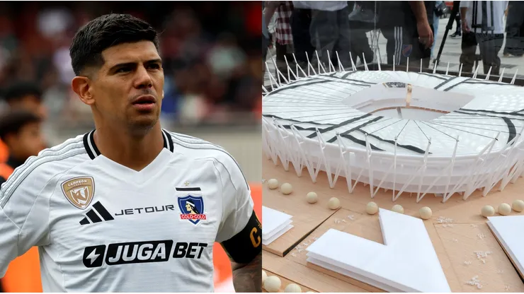 Esteban Pavez reaccionó al nuevo Estadio Monumental.