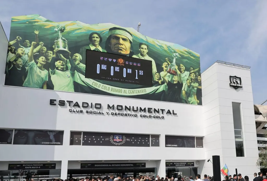 Colo Colo detuvo el contador del Estadio Monumental.