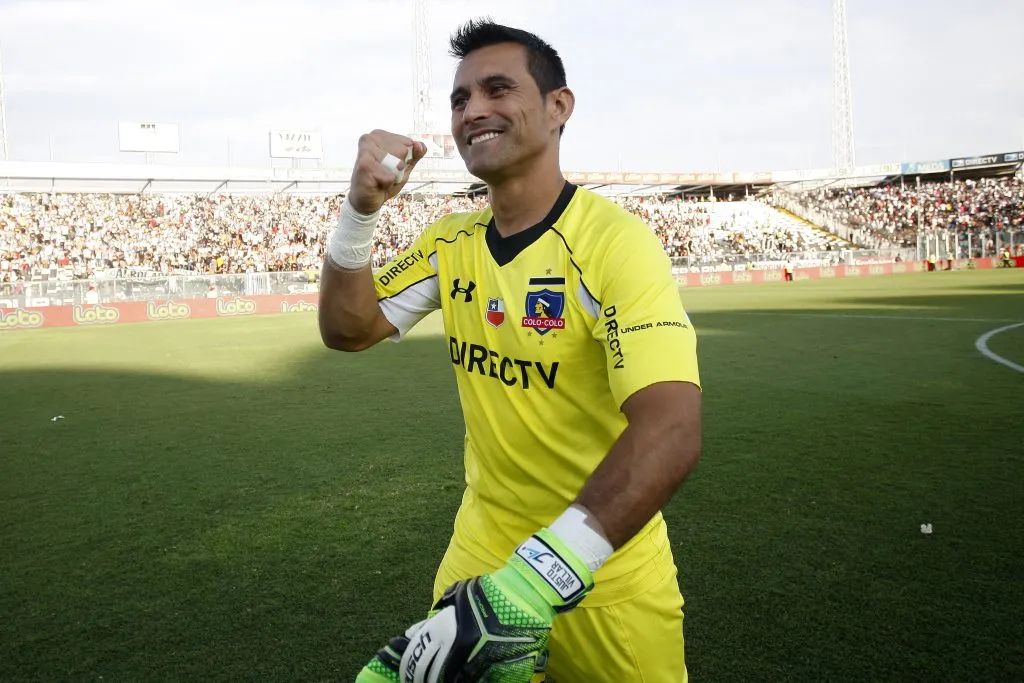 Villar defendió el arco del Cacique entre 2013 y 2017. Imagen: Paul Plaza/Photosport