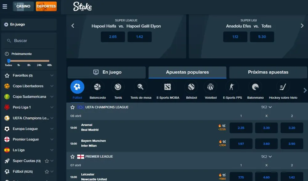 Bono de bienvenida Stake