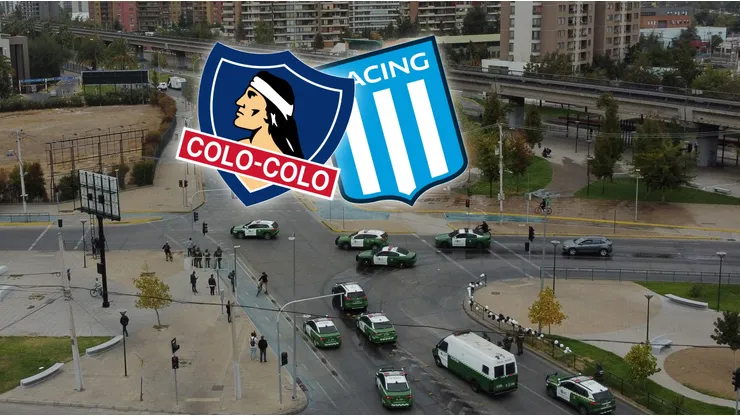 Las medidas de seguridad para partido de Colo Colo y Racing.