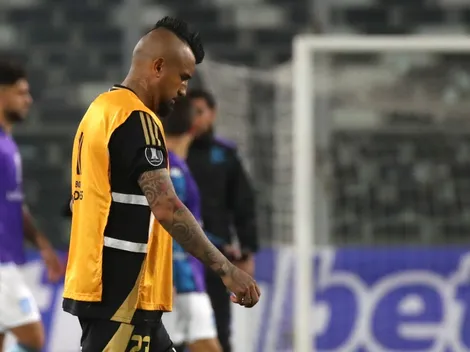 Arturo Vidal lamenta el empate y manda directo mensaje en Colo Colo para Libertadores