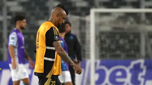 Arturo Vidal lamenta el empate y manda directo mensaje en Colo Colo para Libertadores