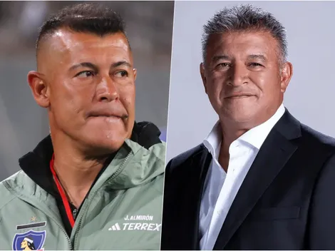 Claudio Borghi golpea la mesa para defender a Almirón en Colo Colo