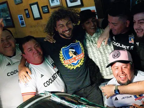 "Lo dejo todo": Falcón no se olvida de Colo Colo y lo alienta desde Miami