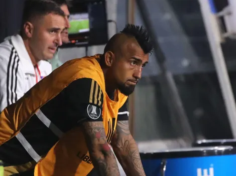 Arturo Vidal explica la molestia física que tuvo contra Racing
