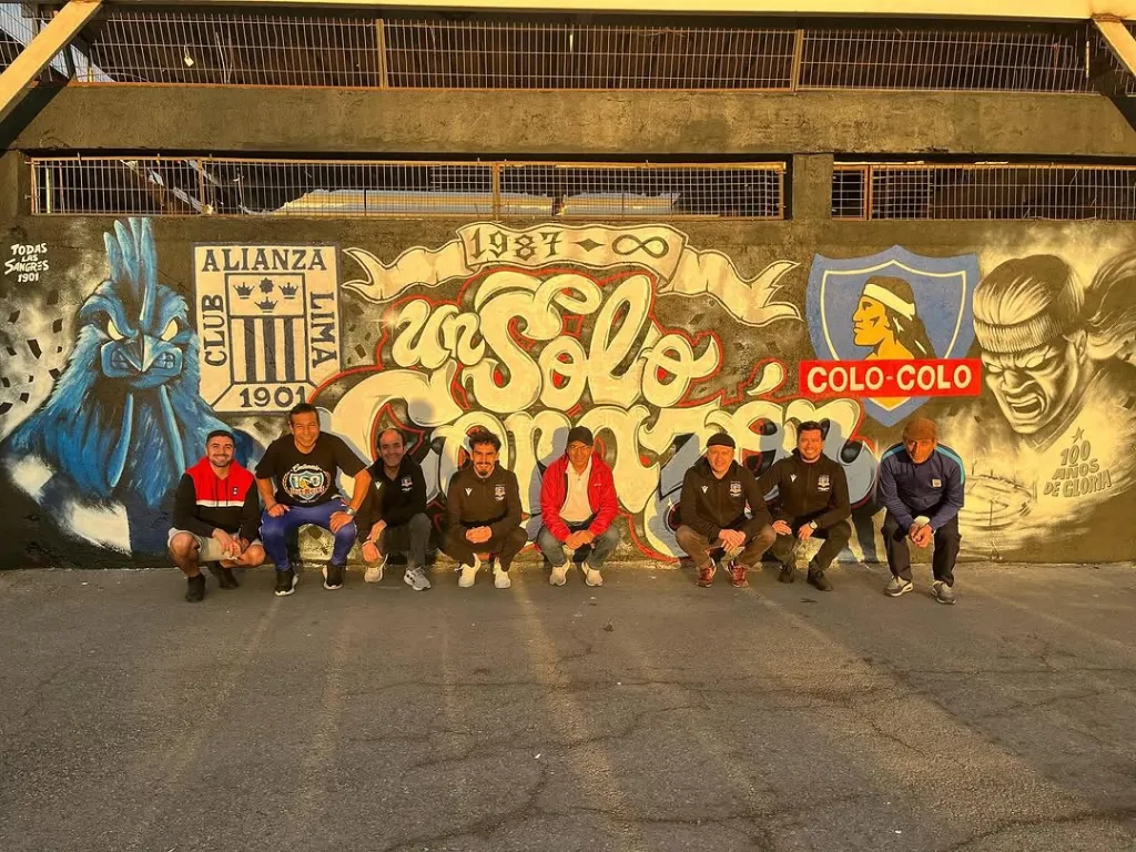 Alianza Lima regaló un mural al Cacique.