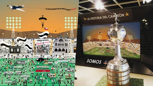 Nueva versión de icónico cuadro colocolino.