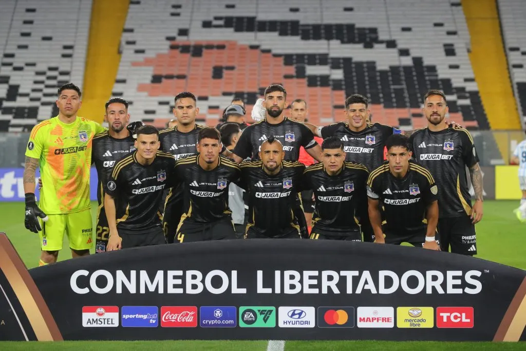 Formación en la Copa Libertadores. (Foto: Photosport)