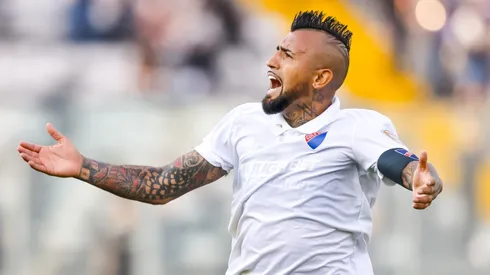 Arturo Vidal se defendió con todo contra la Conmebol. | Imagen: Photosport.