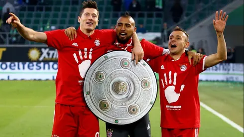Arturo Vidal ganó tres Bundesligas en el Bayern Múnich.