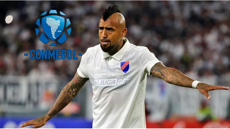 Arturo Vidal se defiende de la Conmebol.