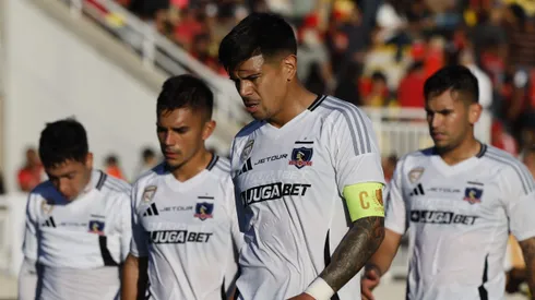 Esteban Pavez fue suplente en Colo Colo vs Bucaramanga. | Imagen: Photosport.