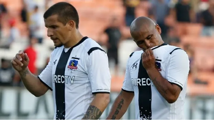 Emiliano Vecchio en Colo Colo junto a Humberto Suazo.