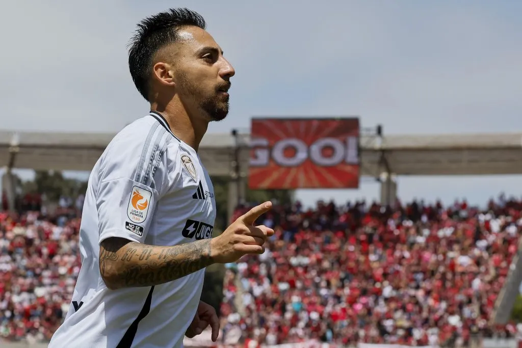 El atacante buscará tener una mejor actuación ante Fortaleza. Imagen: Andres Pina/Photosport