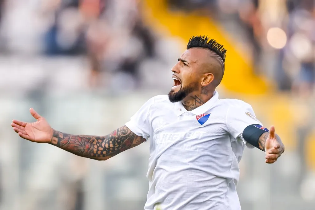 Arturo Vidal se perfila como titular en Colo Colo ante Fortaleza en Brasil | Foto: Photosport