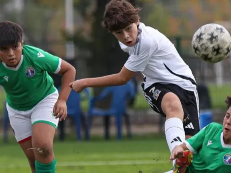 8 goles en 5 partidos: Hijo de Manuel Neira la rompe en las inferiores de Colo Colo