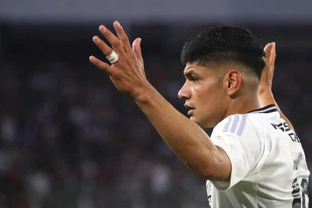 Aquino fue el fichaje estrella del Cacique, sin embargo, no ha destacado en Macul. Imagen: Jonnathan Oyarzun/Photosport