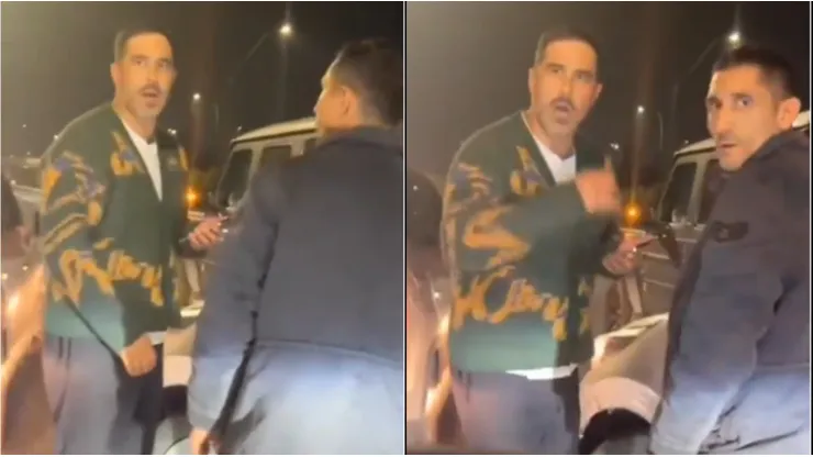 Claudio Bravo fue víctima de choque en carretera.