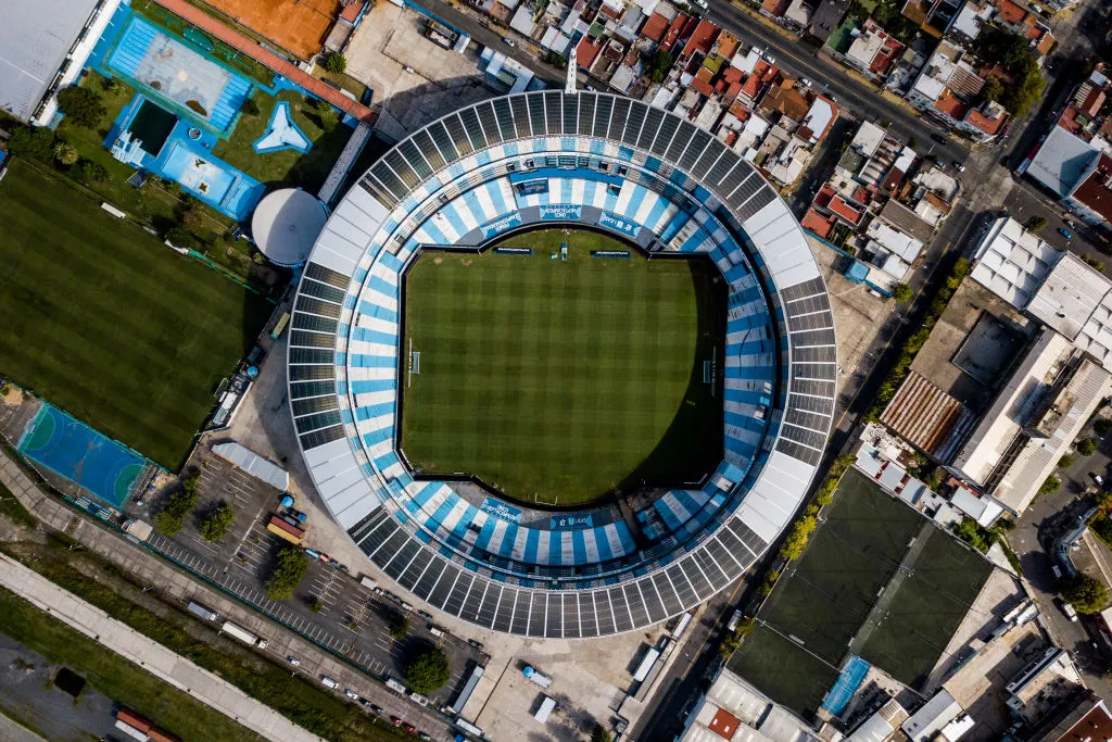 Vista área de El Cilindro. Imagen: Getty Images