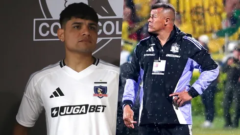 Almirón sentencia especulaciones con futuro de Aquino en Colo Colo.