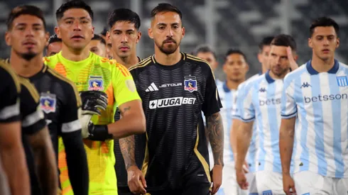 Los citados de Colo Colo ante Racing.