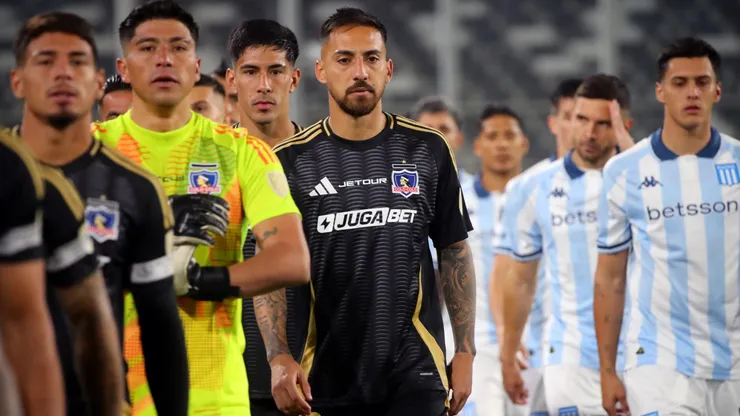 Los citados de Colo Colo ante Racing.
