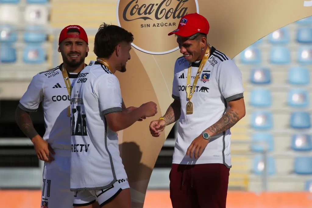 Carlos Palacios campeón de la Supercopa. (Foto: Photosport)