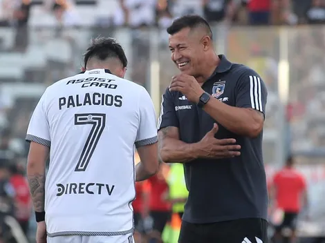 Palacios reacciona al momento de Almirón en Colo Colo