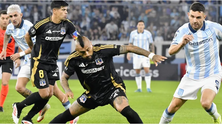 Los graves errores de Colo Colo en el gol de Racing Club.