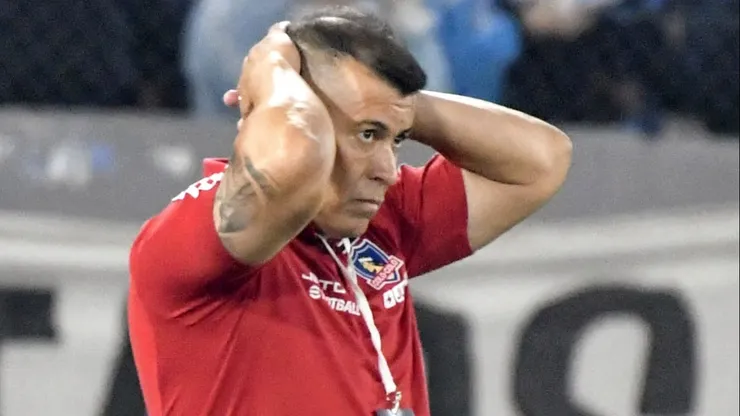 Jorge Almirón se refiere a su futuro en Colo Colo.