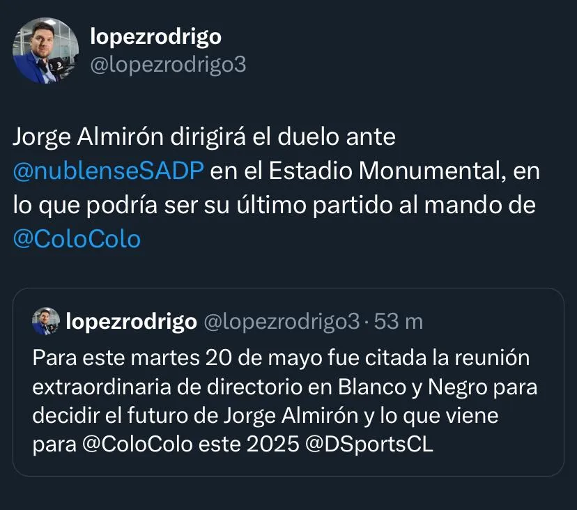 Imagen: @lopezrodrigo.