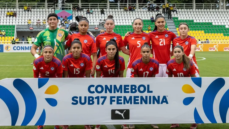 Chile Femenino Sub 17 enfrenta a Colombia.