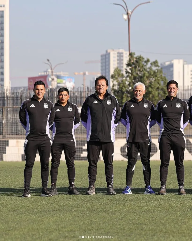 Álvaro Ormeño, entrenador de la Sub-16. (Foto: colocolooficial)