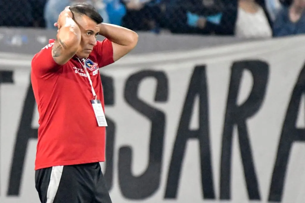 Esta tarde se podría ratificar la salida de Jorge Almirón de Colo Colo. Imagen: Fotobaires/Photosport