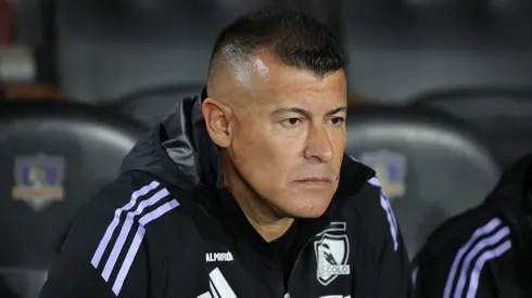 El gesto de Jorge Almirón con los jugadores de Colo Colo tras empate.