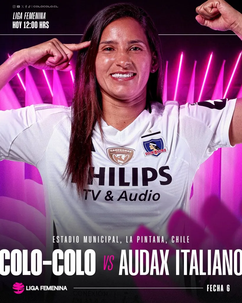 Afiche del partido. (Foto: @ColoColoFem)