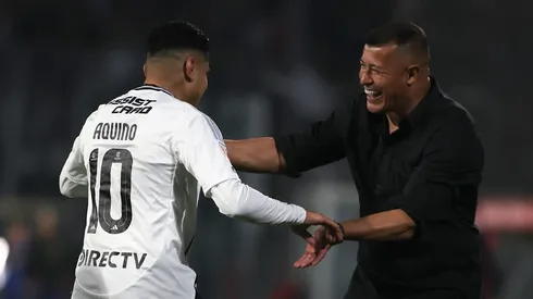 Claudio Aquino analizó la continuidad de Jorge Almirón en Colo Colo. | Imagen: Photosport.