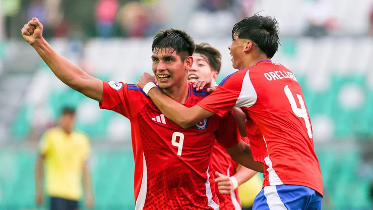 El grupo de Chile en el Mundial Sub 17 de Qatar.