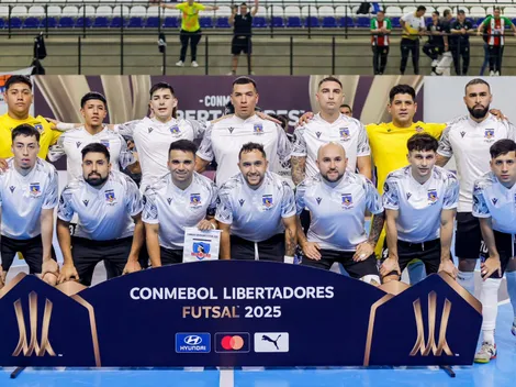 Colo Colo Futsal sufre amarga derrota en su debut en la Copa Libertadores