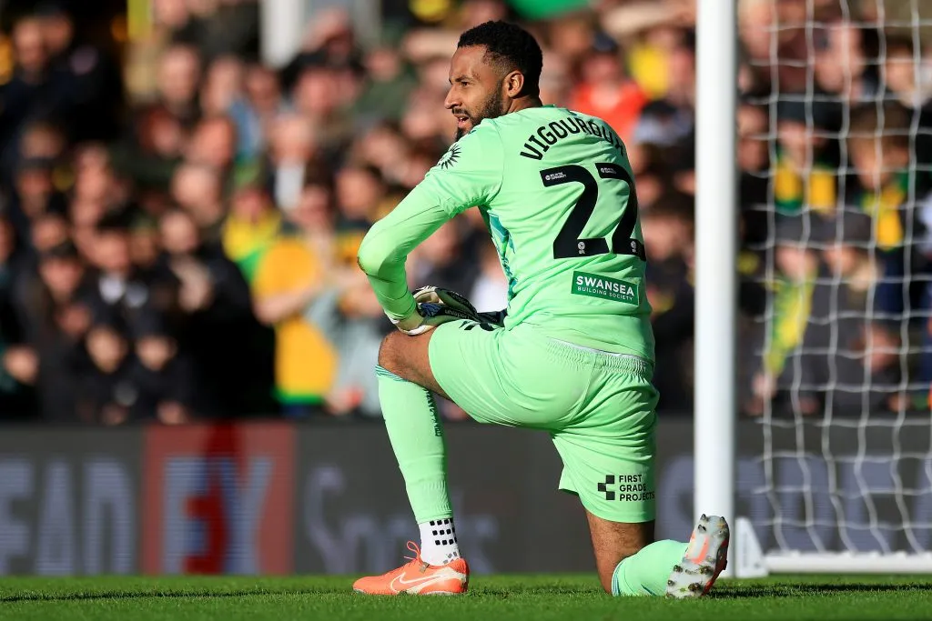Lawrence Vigouroux tuvo un gran año en el Swansea.