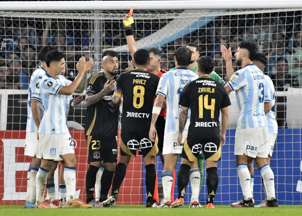 El King vio la tarjeta roja ante Racing y quedó fuera de la última fecha ante Atlético Bucaramanga. 