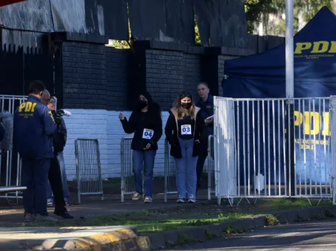 La diligencia que se realizó en el Monumental por la muerte de hinchas