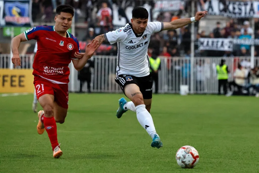 Encuentro entre Colo Colo y Unión La Calera en riesgo de ser suspendido. Imagen: Andres Pina/Photosport