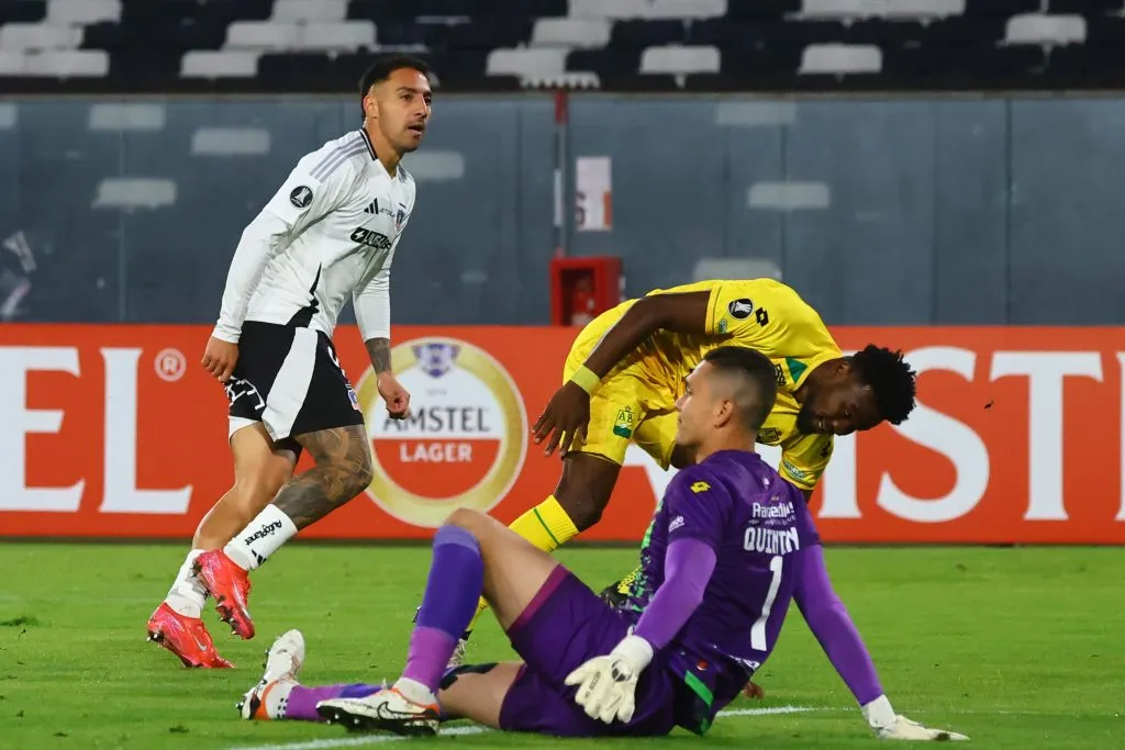 Javier Correa anotó el gol del triunfo ante Bucaramanga | Foto: Photosport