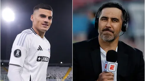 Lucas Cepeda recibió consejos de Claudio Bravo.