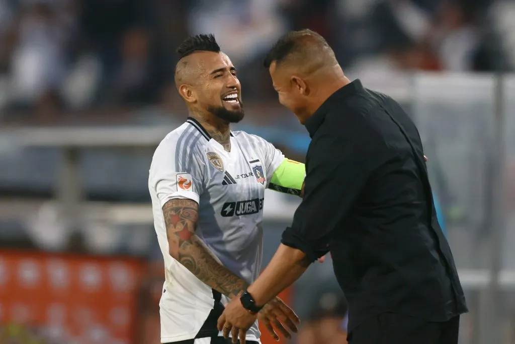 Arturo Vidal vuelve en Colo Colo ante Unión La Calera | Foto: Photosport