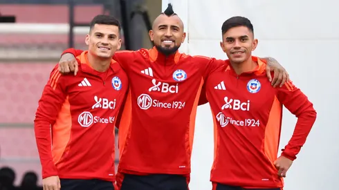 Los jugadores de Colo Colo se preparan para la doble fecha de Eliminatorias Sudamericanas.