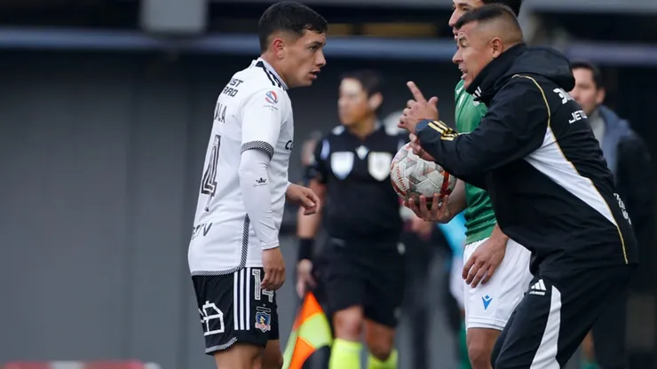 Almirón explica por qué no juega Zavala en Colo Colo.