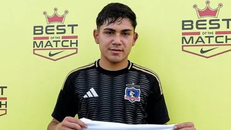 Gadiel Riveros fue figura en el triunfo de Colo Colo Sub 15